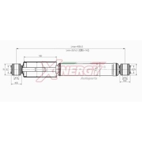 Compre Amortecedor da AP XENERGY X307443 a um preço baixo por 27,19 €