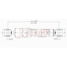Stoßdämpfer X319343 für Alhambra (7V8, 7V9) für 32,03 CHF