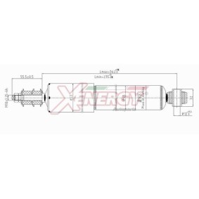 Stoßdämpfer X322444 für RENAULT TRUCKS