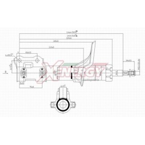 Stoßdämpfer X367333 für MATRIX (FC) für 51,98 CHF
