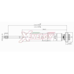Køb Støddæmper af AP XENERGY X381553 til den lave pris 312,47 DKK
