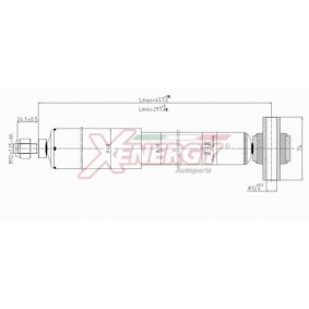 Stoßdämpfer X385553 für VOLVO