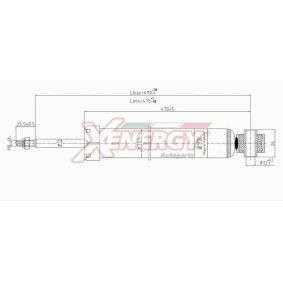 Stoßdämpfer X419343 für VOLVO