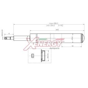 DAEWOO Stoßdämpfer von AP XENERGY