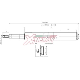 Stoßdämpfer X501665 für Astra F Cabrio (T92) für 29,50 CHF