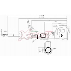 Stoßdämpfer X505333 für HYUNDAI
