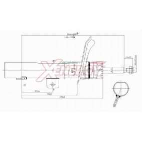 Stoßdämpfer X736333 für XSARA Break (N2) für 45,35 CHF