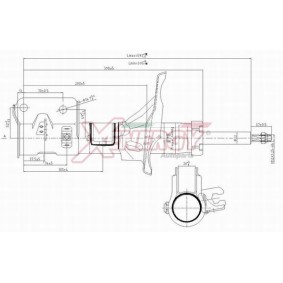 Stoßdämpfer X746339 für HYUNDAI