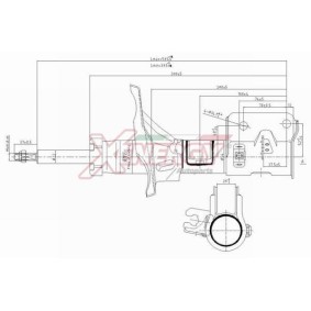 Stoßdämpfer X747339 für TUCSON (JM) für 51,98 CHF
