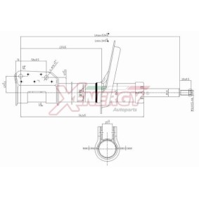 Stoßdämpfer X749333 von AP XENERGY günstig für 105,24 € online kaufen