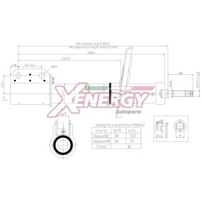 Comprar Amortiguador de AP XENERGY X759338 a bajo precio de 113,36 €