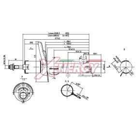 Comprar Amortiguador de AP XENERGY X794339 a bajo precio de 121,75 €
