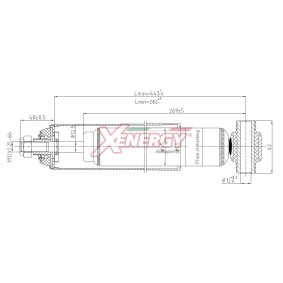 Stoßdämpfer X8001344 für C4 Picasso II für 33,72 CHF