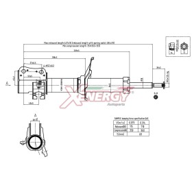 Stoßdämpfer X803332 von AP XENERGY günstig für 112,42 € online kaufen