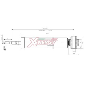 Stoßdämpfer X807344 für AUDI