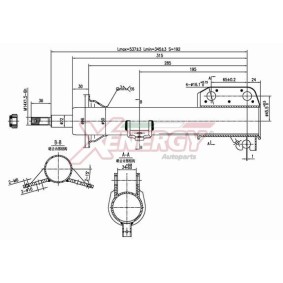 Stoßdämpfer X821334 für ESPACE IV (JK0/1_) für 45,35 CHF