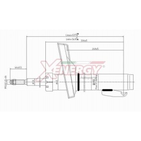Stoßdämpfer X835633 für FAVORIT Pick-up (787) für 36,70 CHF