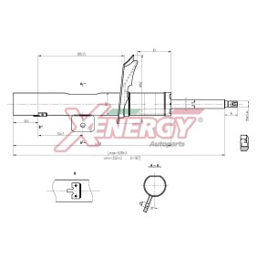 Stoßdämpfer X838633 für 306 Schrägheck (7A, 7C, N3, N5) für 43,71 CHF