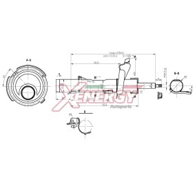 Stoßdämpfer X839334 für FORD