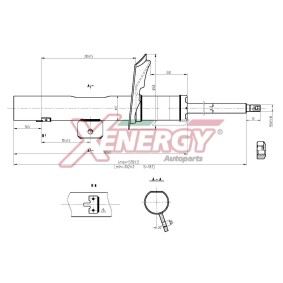 Stoßdämpfer X839633 für 306 Schrägheck (7A, 7C, N3, N5) für 43,71 CHF