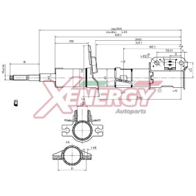 Stoßdämpfer X908634 für VOLVO