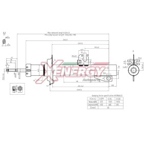Stoßdämpfer X910341 für ALFA ROMEO