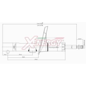 Stoßdämpfer X947334 für Alhambra (7V8, 7V9) für 53,66 CHF