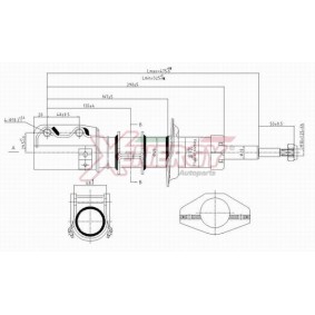 Stoßdämpfer X951333 von AP XENERGY günstig für 76,20 € online kaufen
