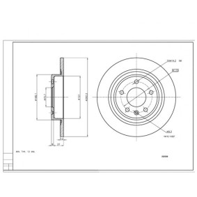 Comprar Disco de freno de HART 232 238 a bajo precio de 30,62 €
