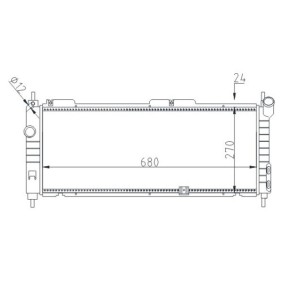 Acquista Radiatore motore da HART 602 105 a buon mercato per soli 87,50 €