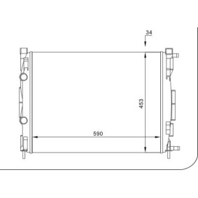 Kühler, Motorkühlung 603 024 von HART günstig für 110,29 € online kaufen