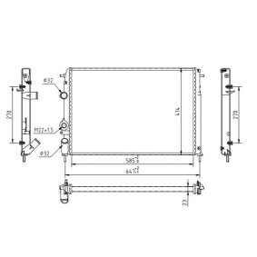 Kühler, Motorkühlung 603 410 von HART günstig für 73,92 € online kaufen