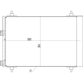 Klimakondensator 605 734 von HART günstig für 103,32 € online kaufen