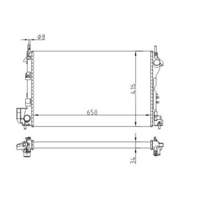 Acquista Radiatore motore da HART 605 991 a buon mercato per soli 108,42 €