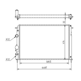 Kühler, Motorkühlung 606 443 von HART günstig für 78,44 € online kaufen