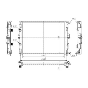Kühler, Motorkühlung 607 337 von HART günstig für 97,98 € online kaufen