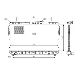 Acquista Radiatore motore da HART 608 097 a buon mercato per soli 115,02 €