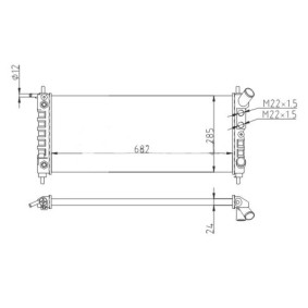 Acquista Radiatore motore da HART 608 334 a buon mercato per soli 89,26 €
