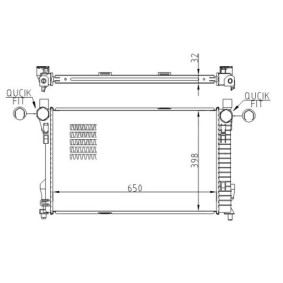 Kühler, Motorkühlung 611 556 von HART günstig für 128,17 € online kaufen