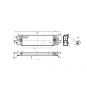 Comprar Intercooler de HART 612 531 a bajo precio de 94,03 €