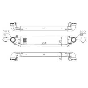 Ladeluftkühler 612 533 von HART günstig für 104,54 € online kaufen
