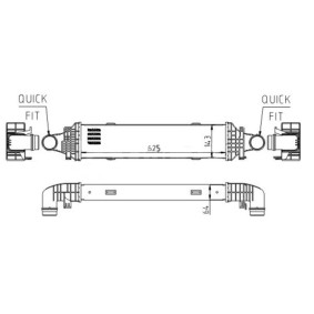 Ladeluftkühler 612 565 von HART günstig für 127,63 € online kaufen