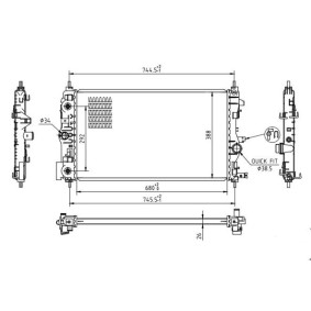 Acquista Radiatore motore da HART 622 289 a buon mercato per soli 133,31 €