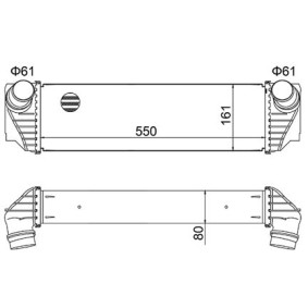 Ladeluftkühler 630 294