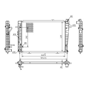Acquista Radiatore motore da HART 637 154 a buon mercato per soli 122,36 €
