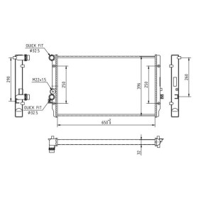 Acquista Radiatore motore da HART 637 212 a buon mercato per soli 90,63 €