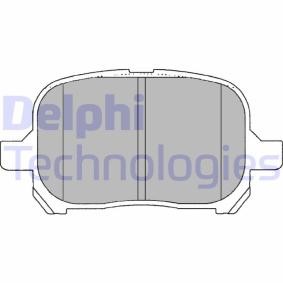 Bremsbeläge von DELPHI