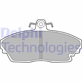 Compre Pastilhas de travão de DELPHI online para 207 II Pick-up a preços moderados