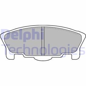 Bremsbeläge von DELPHI