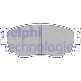 Osta Jarrupalat, levyjarru DELPHI:llä LP1527 edullisesti hintaan 36,23 €